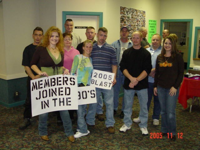 Members joined in the 90's 2005 Blast from Past