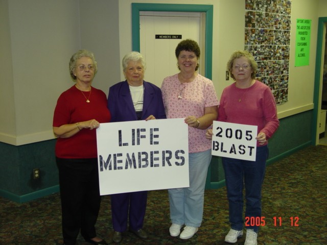 Ladies Life Members Blast from the Past 2005