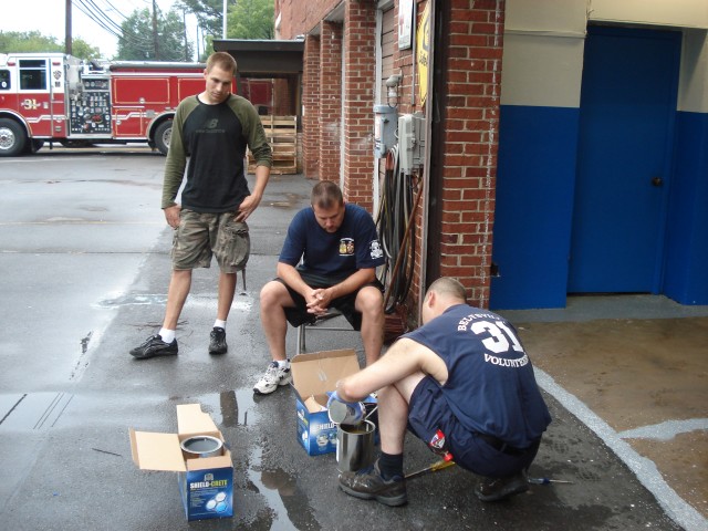 8/29/08 Painting Floor Ambo Bay